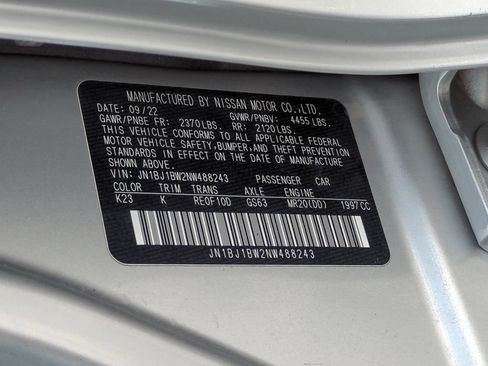 Certified 2022 Nissan Rogue Sport SV w/ Technology Package AWD/4WD image 23