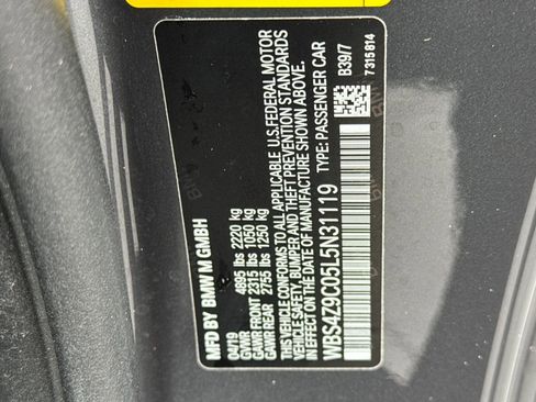 Used 2020 BMW M4 Convertible w/ Competition Package image 35