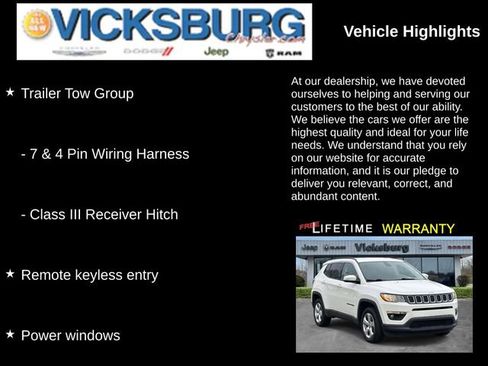 Used 2018 Jeep Compass Latitude w/ Trailer Tow Group image 19