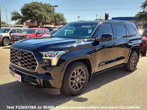 Used 2024 Toyota Sequoia Platinum AWD/4WD image 1