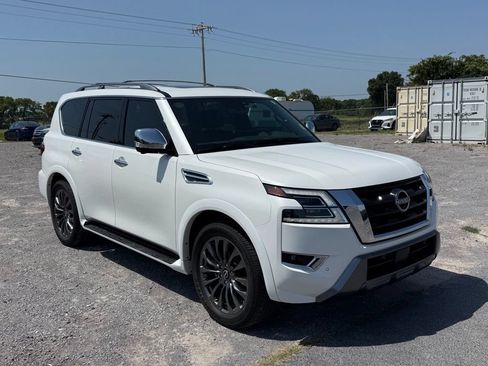 Used 2023 Nissan Armada Platinum w/ Captain's Chairs Package AWD/4WD image 26