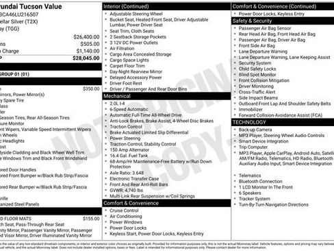 Used 2020 Hyundai Tucson Value AWD/4WD image 7