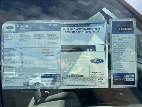 New 2026 Ford E-350 and Econoline 350 Super Duty w/ Power Equipment Group RWD image 16