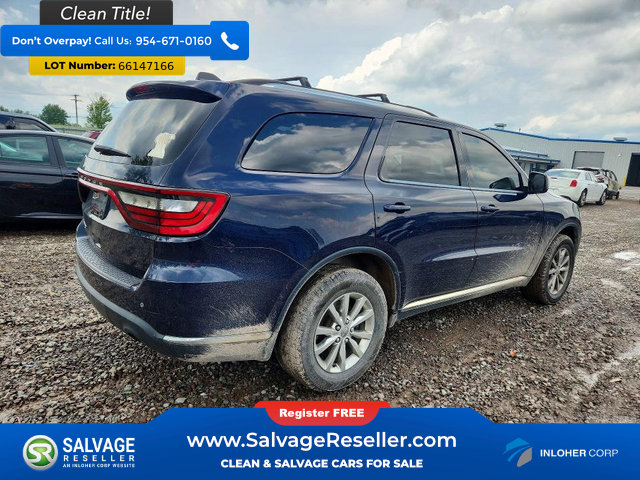 Used 2018 Dodge Durango SXT w/ Quick Order Package 2BB AWD/4WD image 4