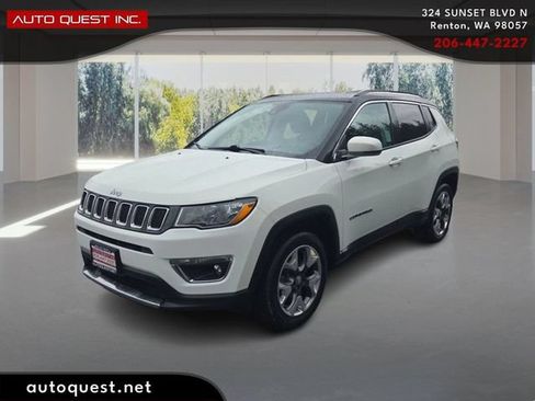 Used 2021 Jeep Compass Limited AWD/4WD image 1