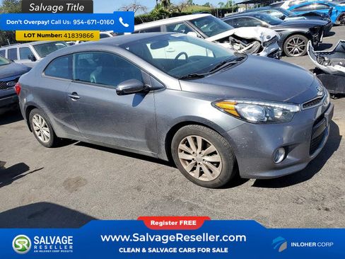 Used 2015 Kia Forte Koup EX w/ EX Premium Package FWD image 5