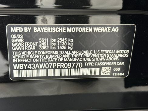 Certified 2023 BMW i4 eDrive35 image 20