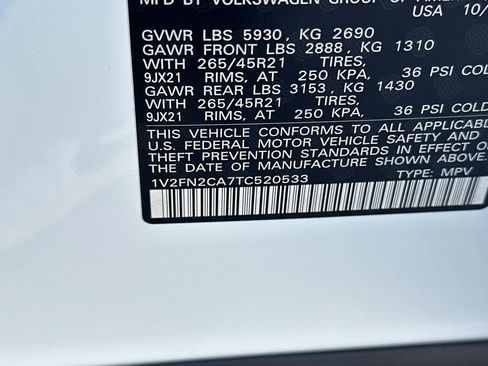 New 2026 Volkswagen Atlas SEL Premium R-Line AWD/4WD image 25