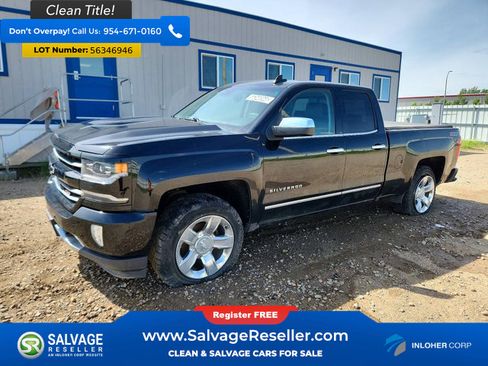 Used 2017 Chevrolet Silverado 1500 LTZ Z71 w/ LTZ Plus Package AWD/4WD image 1