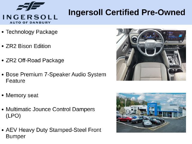 Used 2025 Chevrolet Colorado ZR2 w/ ZR2 Bison Edition AWD/4WD image 10