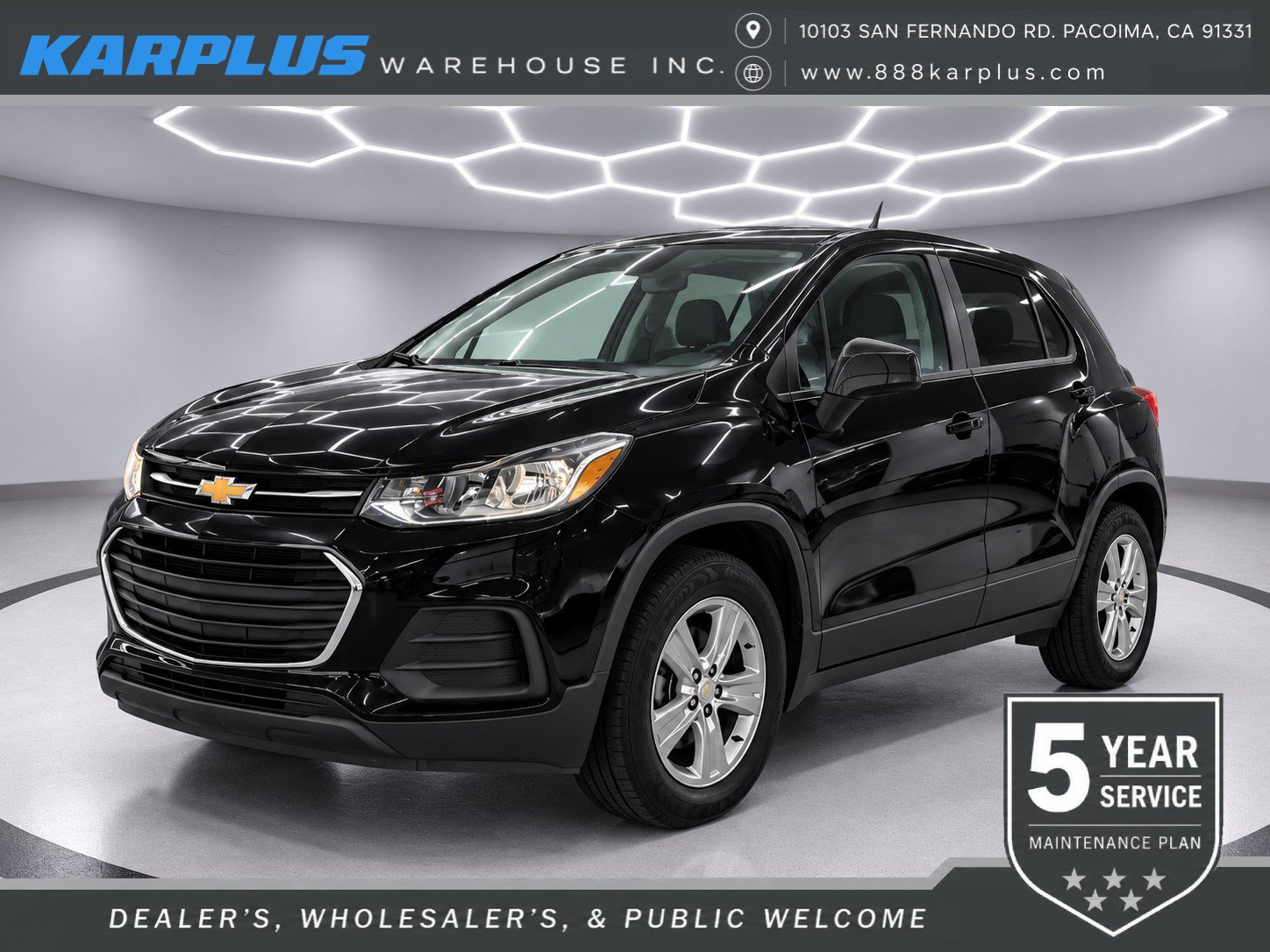 Used 2020 Chevrolet Trax LS w/ Tint and Cruise Package FWD image 1