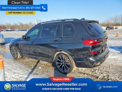 Used 2021 BMW X7 M50i AWD/4WD image 3