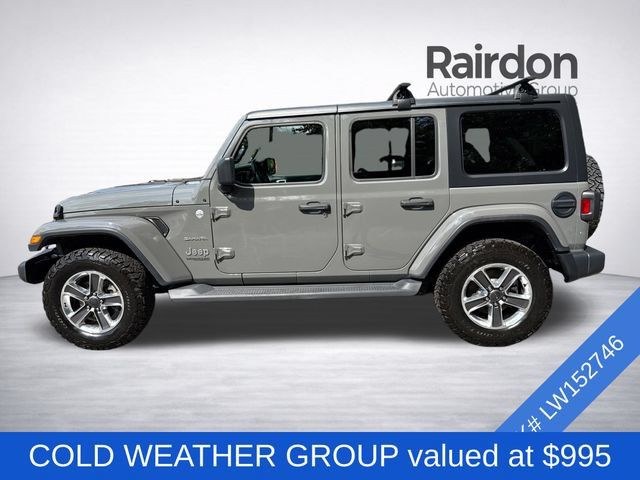 Used 2020 Jeep Wrangler Unlimited Sahara AWD/4WD image 4
