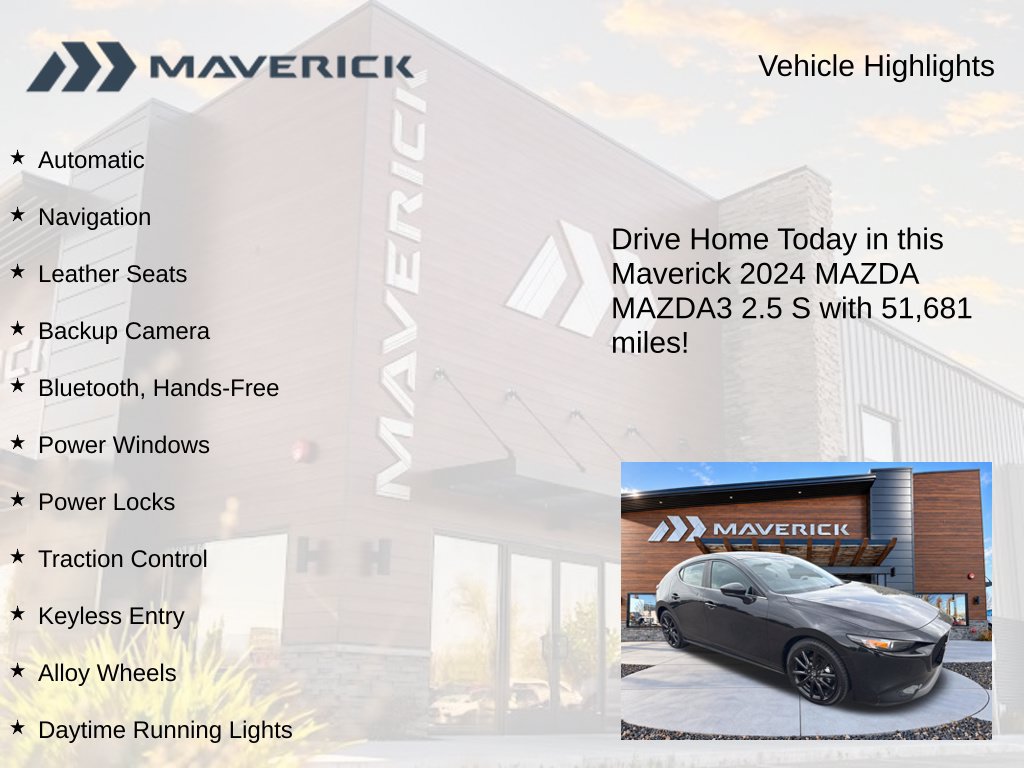 Used 2024 MAZDA MAZDA3 s FWD image 5