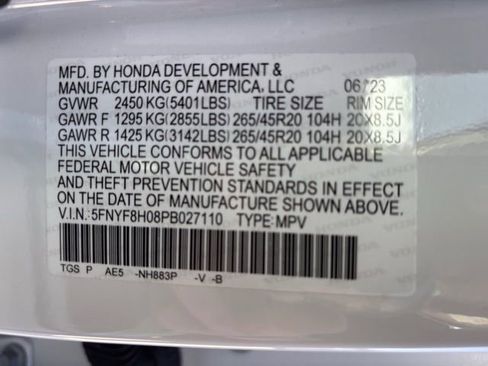Used 2023 Honda Passport Elite image 11