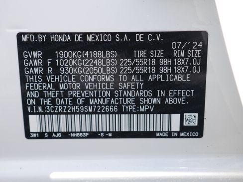 Used 2025 Honda HR-V Sport image 31