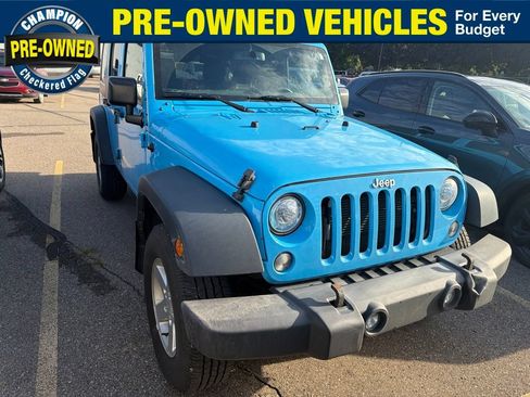 Used 2017 Jeep Wrangler Unlimited Sport w/ Quick Order Package 24S AWD/4WD image 1