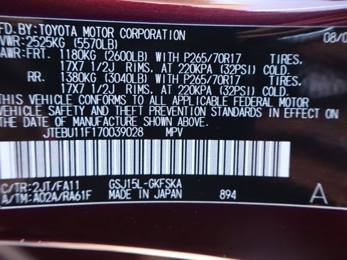 Used 2007 Toyota FJ Cruiser 4WD image 44