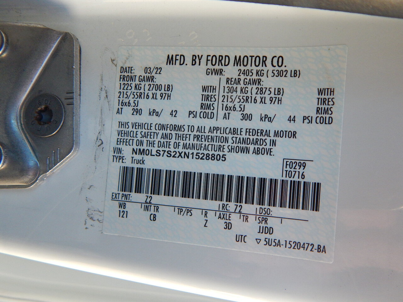 Used 2022 Ford Transit Connect XL FWD image 30