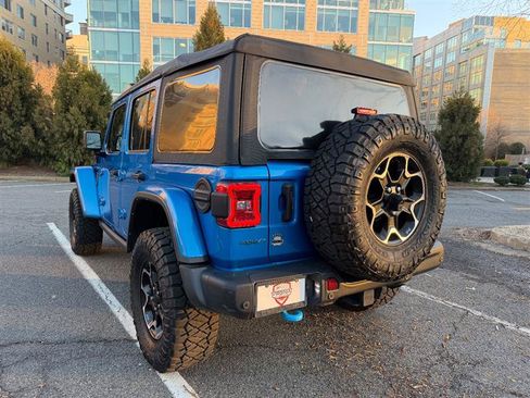 Used 2021 Jeep Wrangler Unlimited Rubicon 4xe w/ Steel Bumper Group AWD/4WD image 11