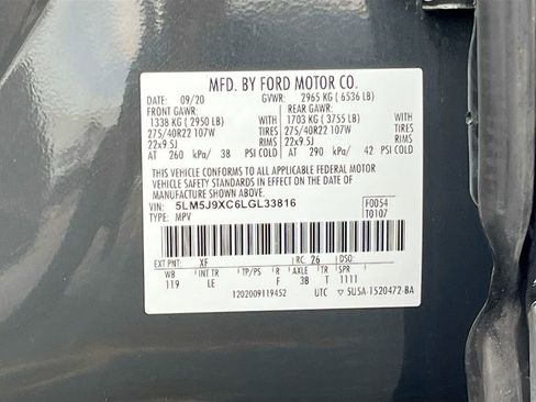 Used 2020 Lincoln Aviator Black Label w/ Dynamic Handling Package image 34