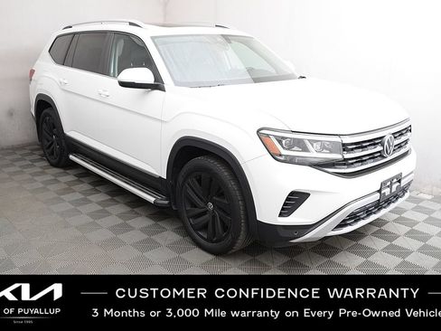 Used 2021 Volkswagen Atlas SEL AWD/4WD image 3