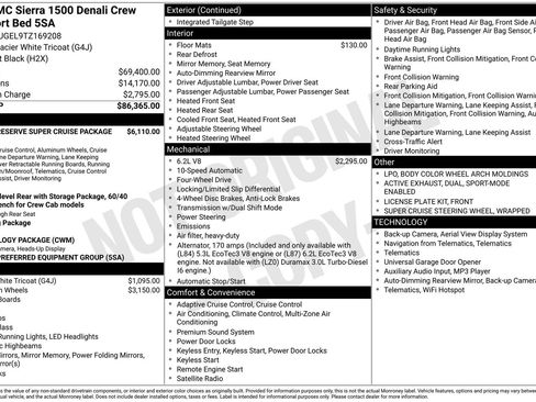 New 2026 GMC Sierra 1500 Denali AWD/4WD image 10