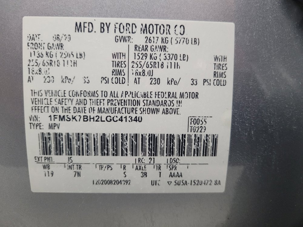 Used 2020 Ford Explorer 2WD image 33