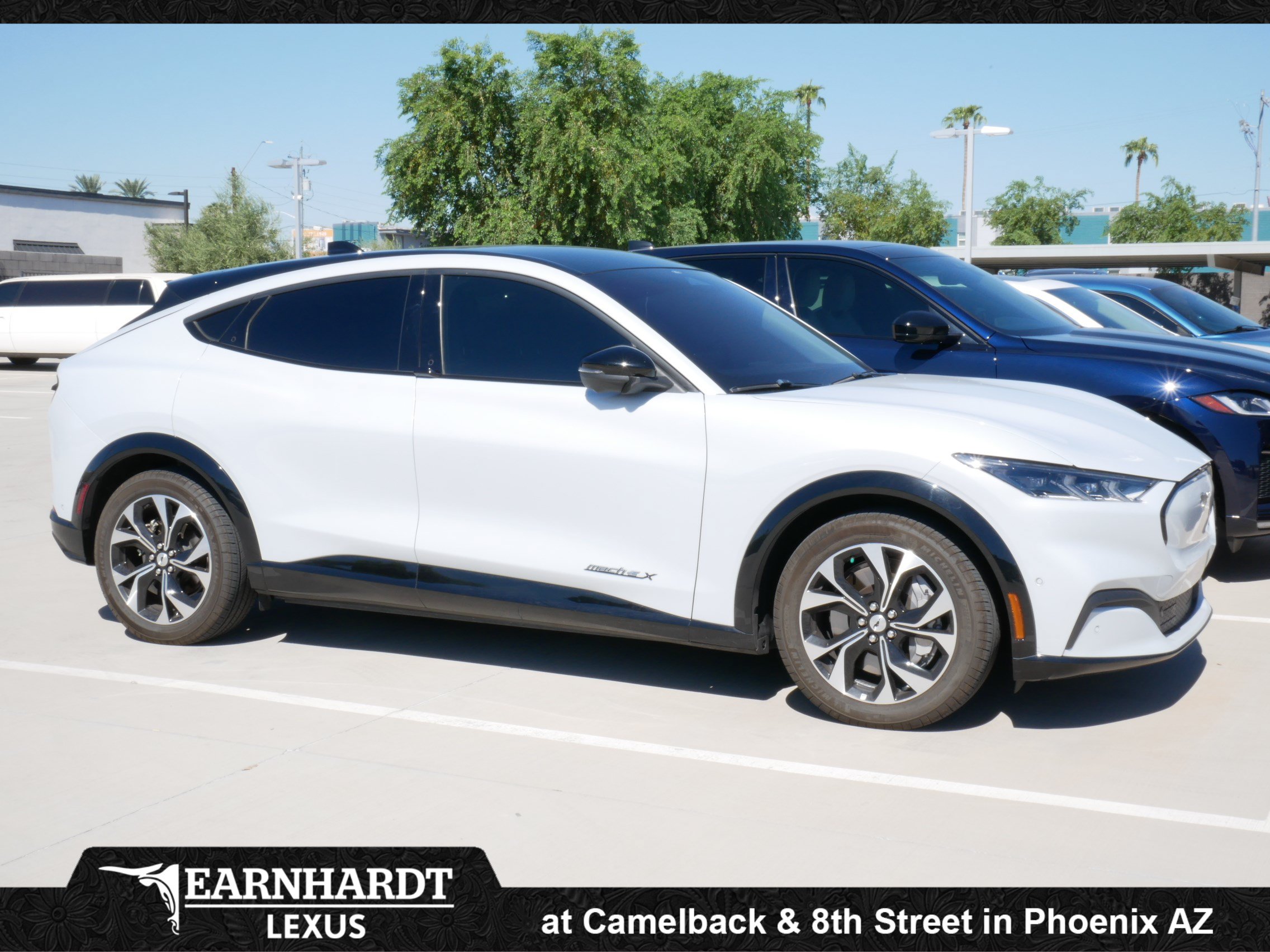 Used 2021 Ford Mustang Mach-E Premium RWD image 1