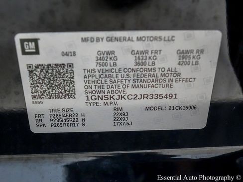 Used 2018 Chevrolet Suburban Premier image 41