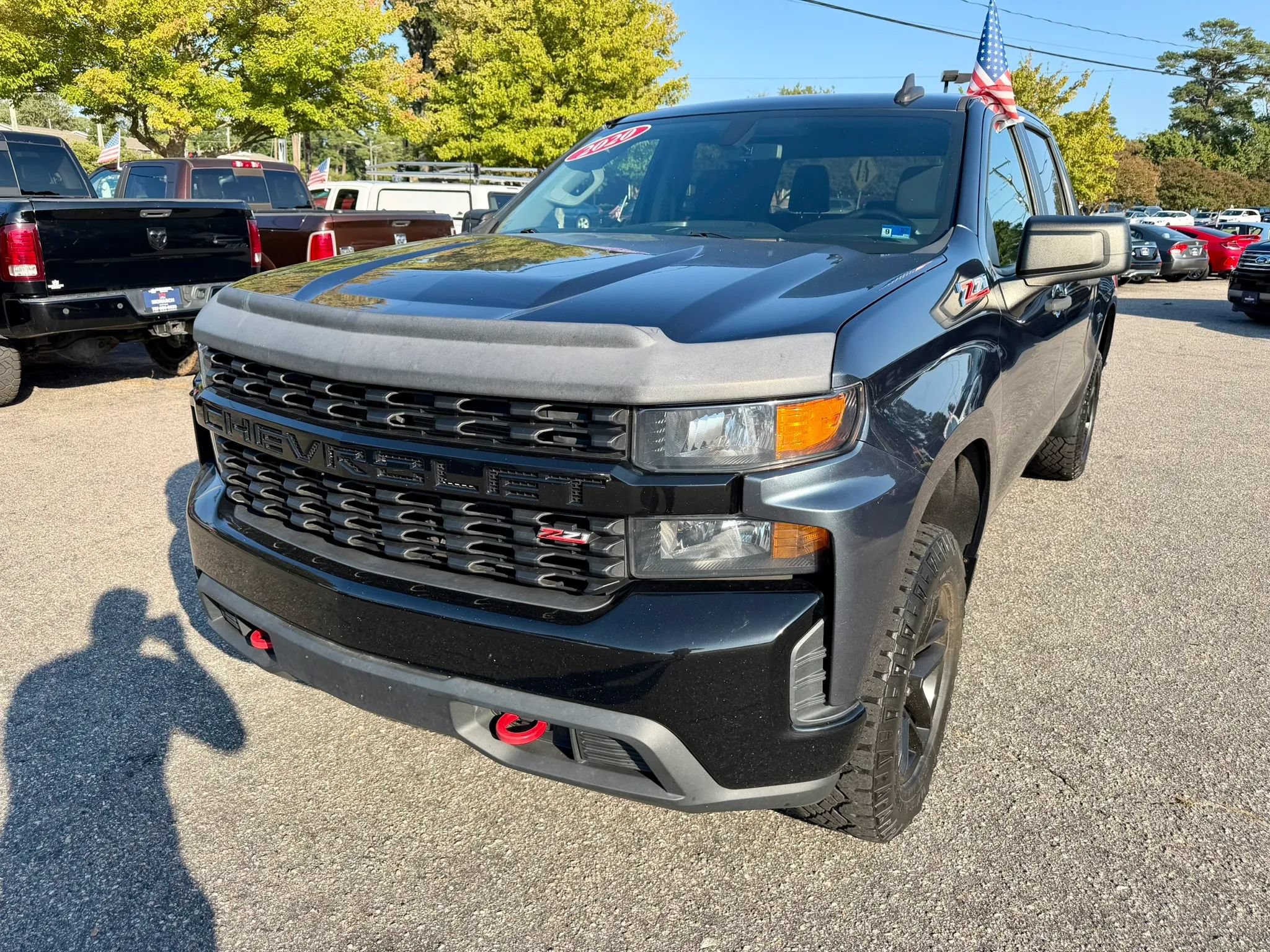Used 2020 Chevrolet Silverado 1500 Custom Trail Boss w/ Custom Convenience Package AWD/4WD image 1
