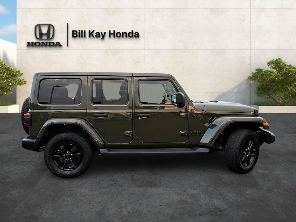 Used 2021 Jeep Wrangler Unlimited Sahara AWD/4WD image 2