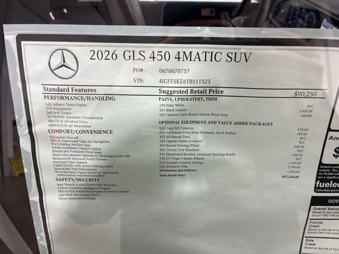 New 2026 Mercedes-Benz GLS 450 4MATIC image 24