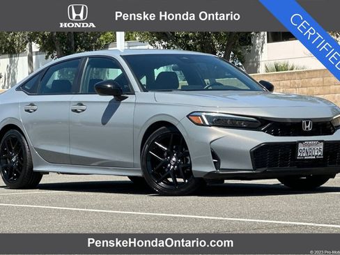 Certified 2025 Honda Civic Sport image 1