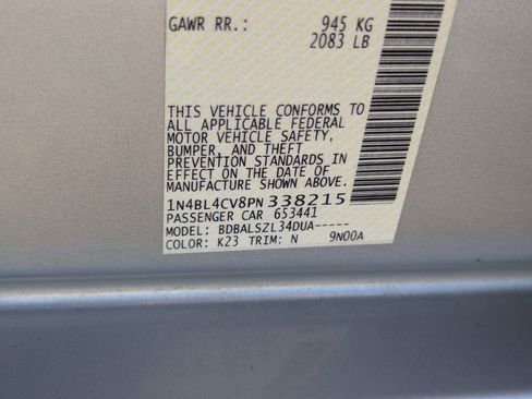 Certified 2023 Nissan Altima 2.5 SR image 30