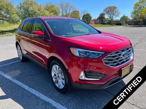 Used 2023 Ford Edge Titanium w/ Equipment Group 301A AWD/4WD image 1