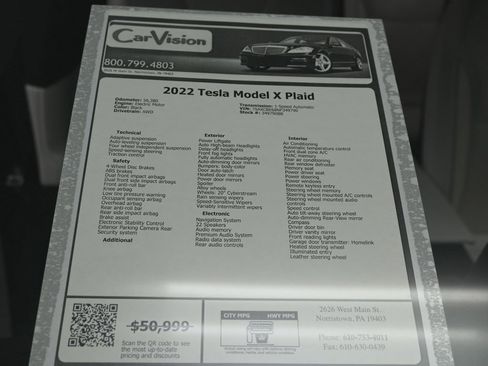 Used 2022 Tesla Model X Plaid image 46