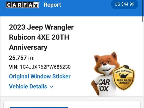 Used 2023 Jeep Wrangler Unlimited Rubicon 4xe AWD/4WD image 8