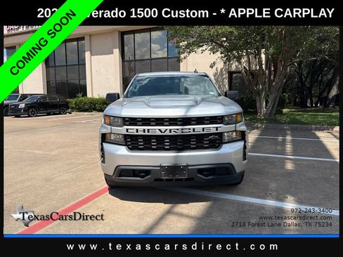 Used 2021 Chevrolet Silverado 1500 Custom RWD image 2