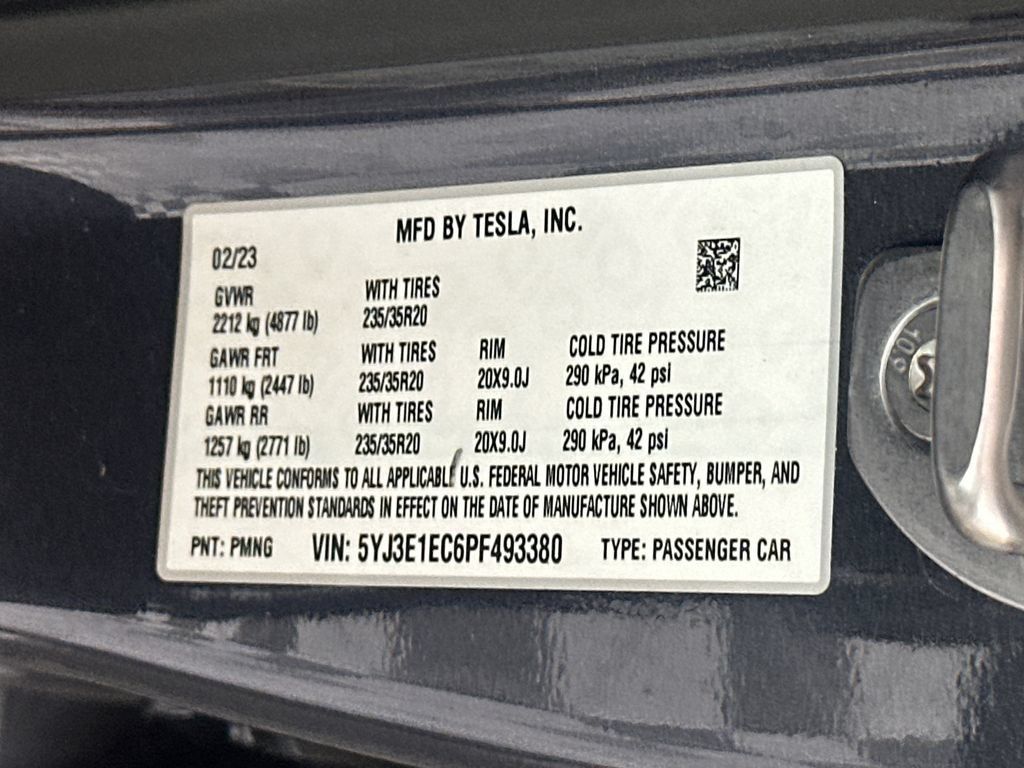 Used 2023 Tesla Model 3 Performance AWD/4WD image 9