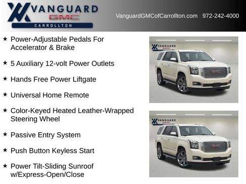 Used 2015 GMC Yukon Denali w/ Open Road Package RWD image 10