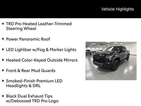 Certified 2023 Toyota Tundra TRD Pro AWD/4WD image 9