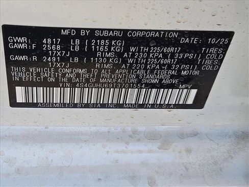 New 2026 Subaru Crosstrek 2.5i Wilderness image 17