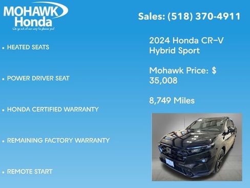 Certified 2024 Honda CR-V Sport image 16