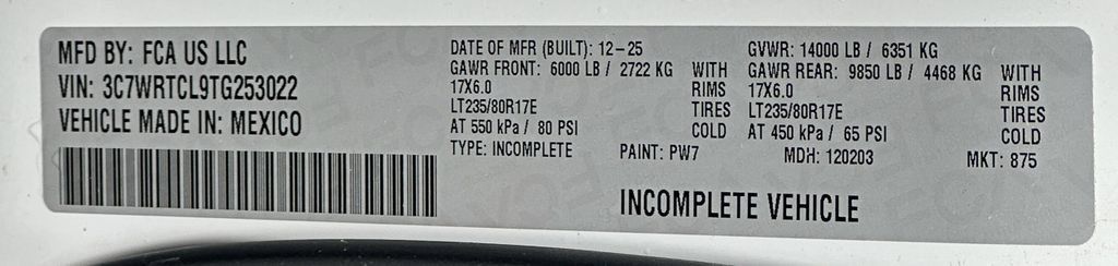 New 2026 RAM 3500 Tradesman w/ Chrome Appearance Group A AWD/4WD image 43