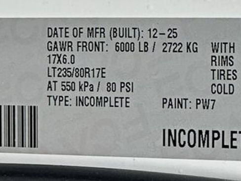 New 2026 RAM 3500 Tradesman w/ Chrome Appearance Group A AWD/4WD image 43