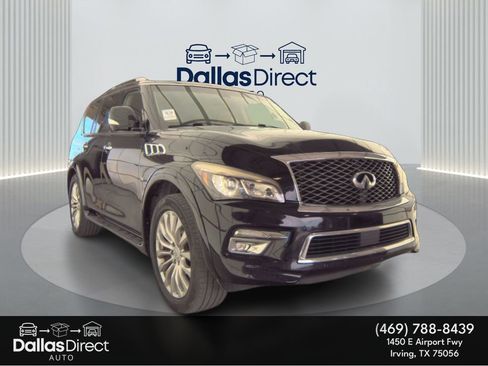 Used 2016 INFINITI QX80 Luxe w/ 22" Wheel Package image 2