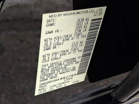 Used 2019 Nissan Frontier SV image 29