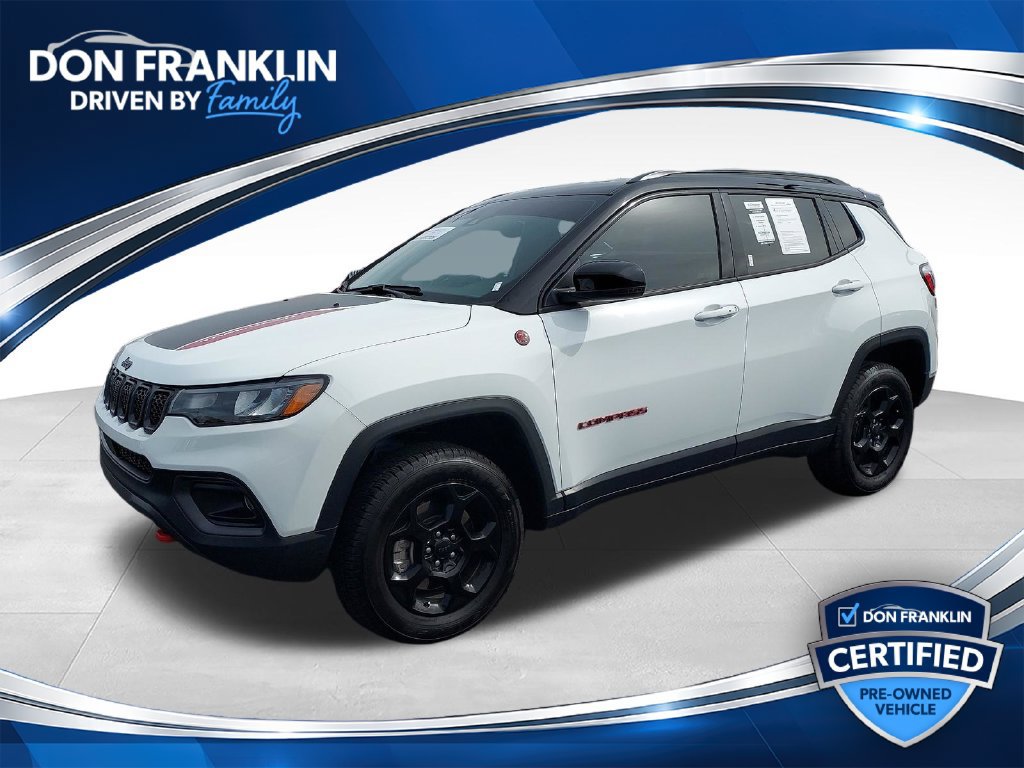 Used 2023 Jeep Compass Trailhawk w/ Sun and Sound Group AWD/4WD 360° Tour