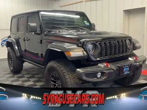 Used 2024 Jeep Wrangler Unlimited Rubicon w/ XTREMEE 35" Tire Package AWD/4WD image 1